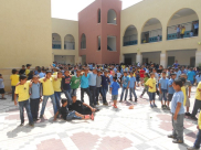 بالصور: فعاليات مشروع الشبكة الخضراء في إعدادية دار الحكمة بمدينة اللد